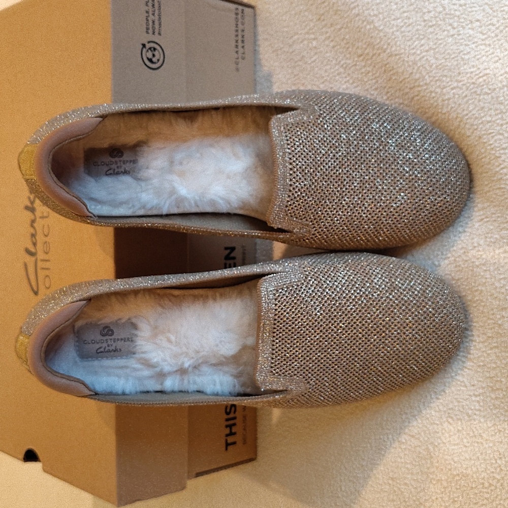 Clarks Cloudsteppers Wide Width Women's Sparkling… - image 1